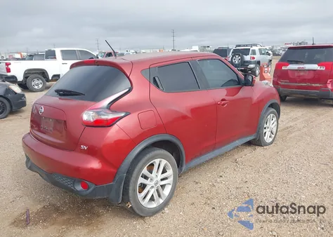 2016 Nissan Juke Sv из США, поврежденный, VIN JN8AF5MRXGT604418